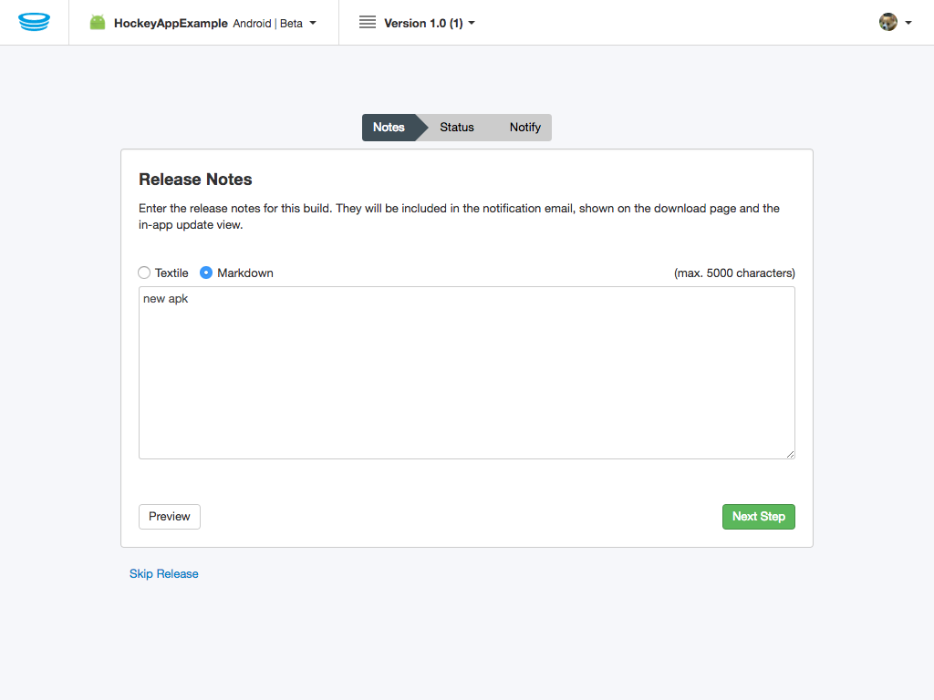Release notes for version 1.0 (1) of.png
