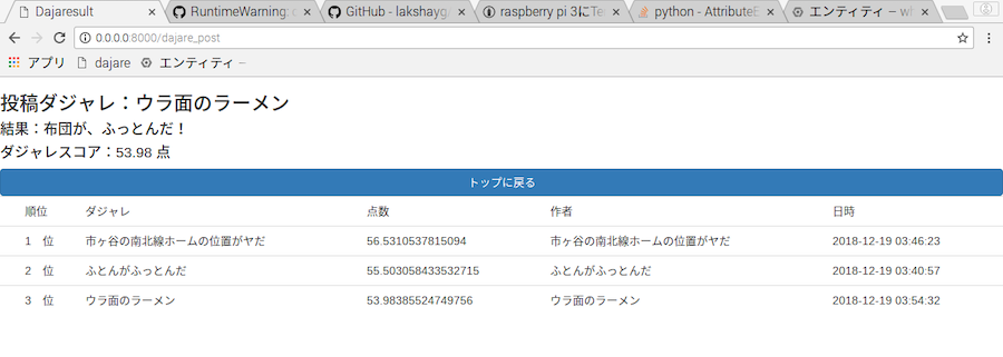 おもしろいダジャレを入力すると布団が吹っ飛ぶ装置を作った Qiita おもしろいダジャレを入力すると布団が吹っ飛ぶ装置を作った Qiita