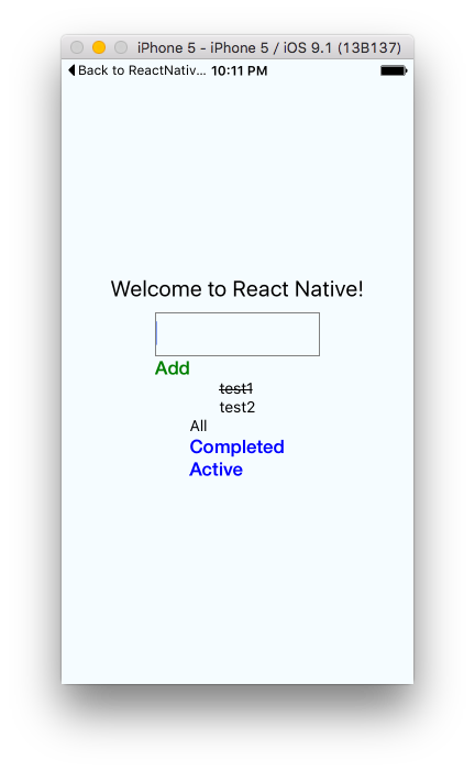 React Native Redux Part1 Todoapp Qiita React Native Redux Part1 Todoapp Qiita