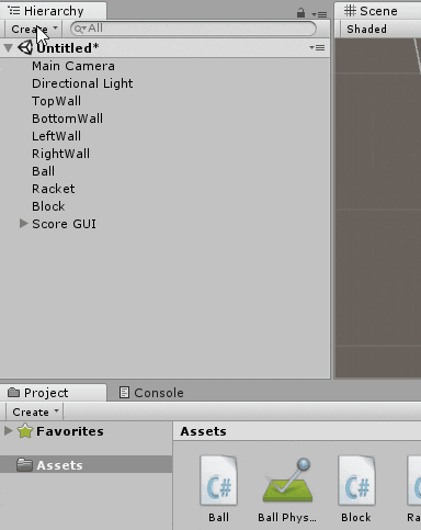 Unity ゲームマネージャークラスを作る はじめてのunity のブロック崩しを改造しながら学ぶ Qiita Unity ゲームマネージャークラスを作る はじめてのunity のブロック崩しを改造しながら学ぶ Qiita