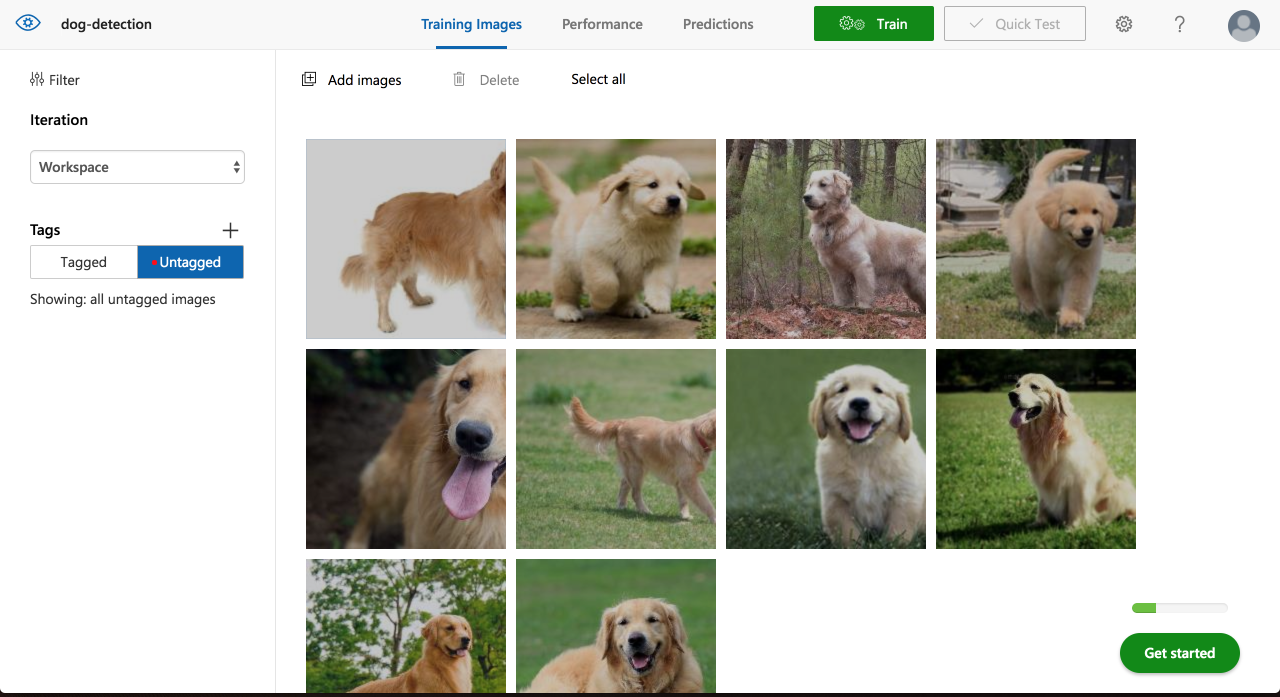 Custom Vision: dog-detection - Training Images 2018-09-27 17-48-32.png