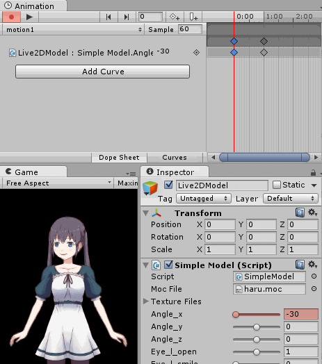 Unity上でlive2dモデルのパラメータ制御 Qiita Unity上でlive2dモデルのパラメータ制御 Qiita