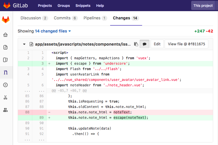 GitLabのプルリク GitLabのプルリク