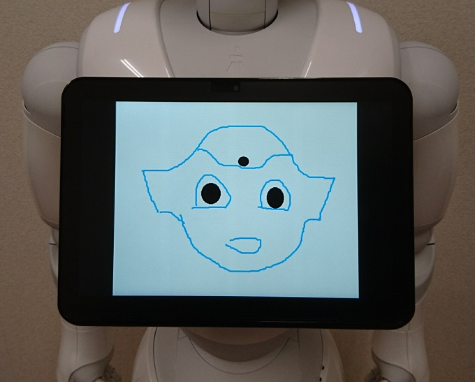 実行時のディスプレイ