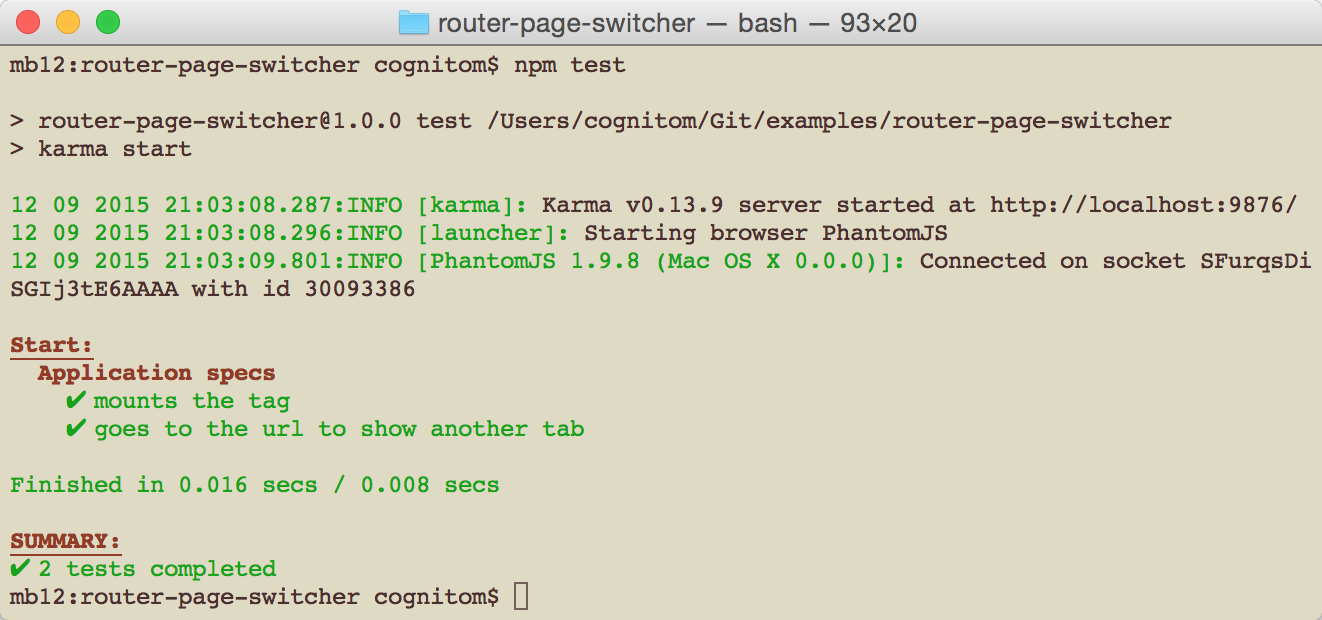 router-page-switcher — bash — 93×20.png