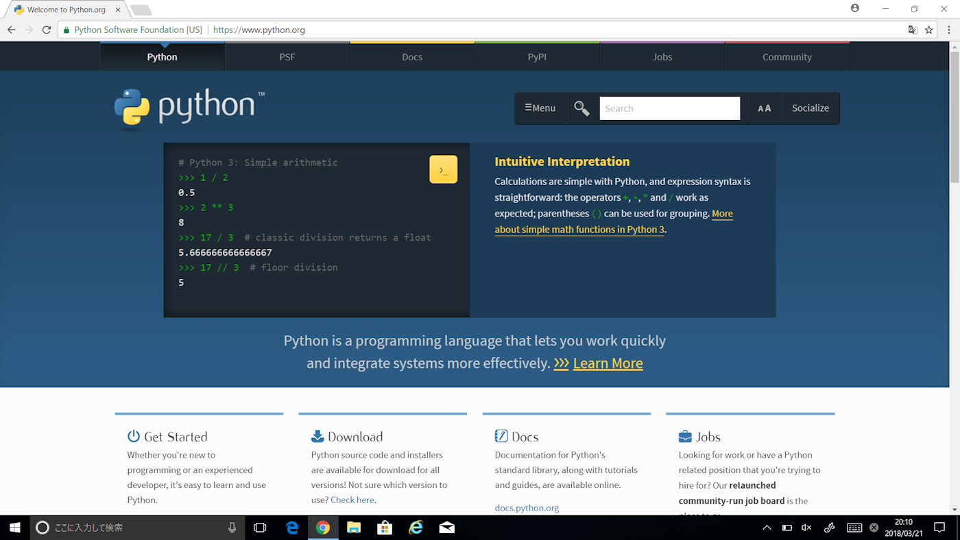 Python org downloads Python org downloads