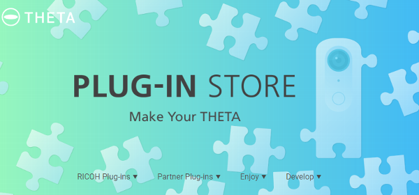 RICOH THETA Plugin Store