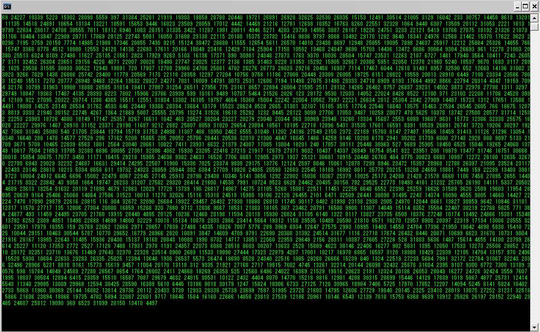 コマンドプロンプトでマトリックスごっこ.PNG