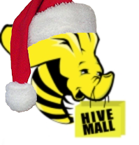 X'mas version of HIvemall logo