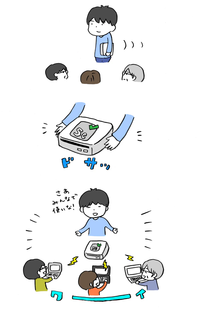 ホワホワホワ〜ン