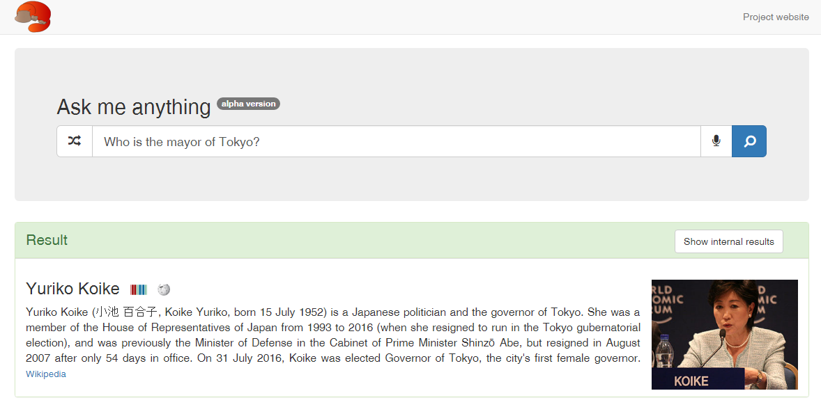 Who is the mayor of Tokyo  — Platypus.png