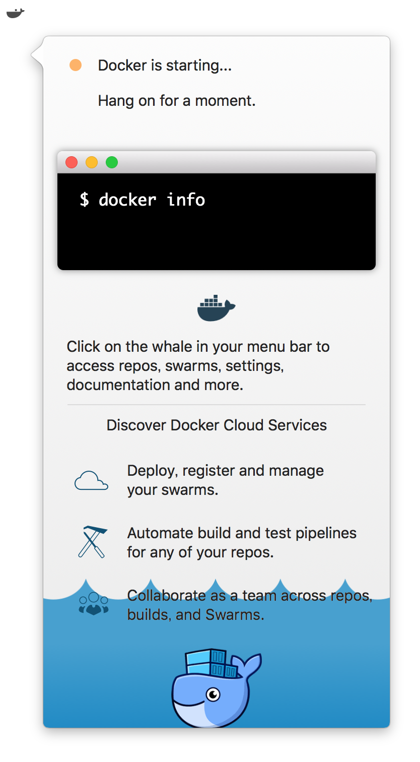 Docker画面