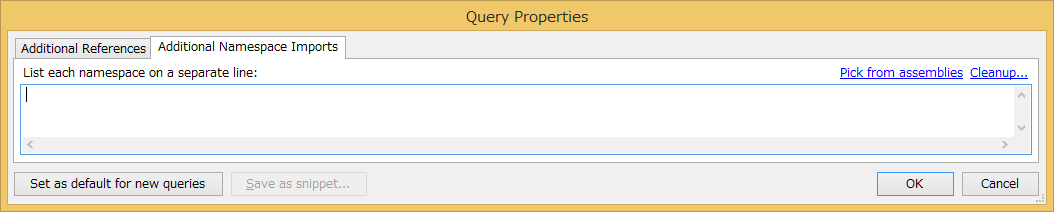 QueryProperties - Addtional Namespace Imports.png