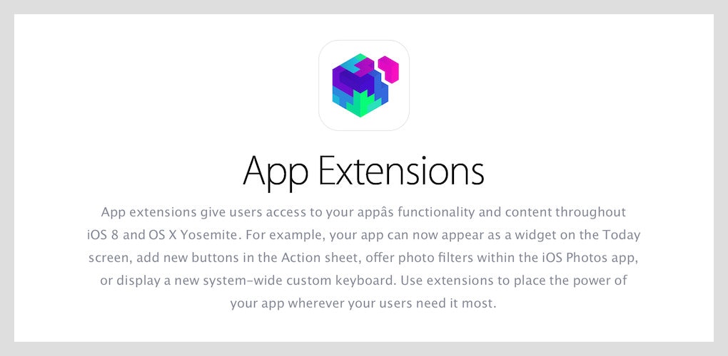 App Extensions