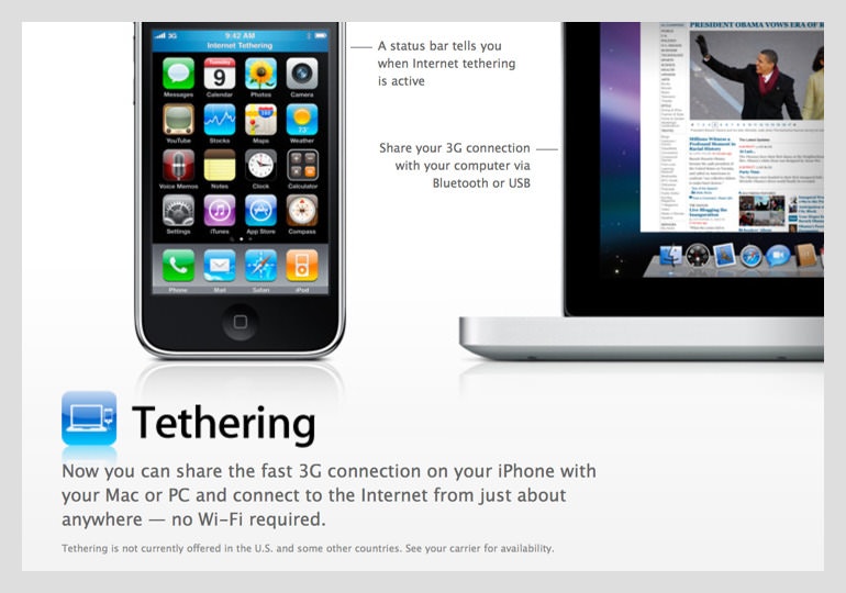 Tethering