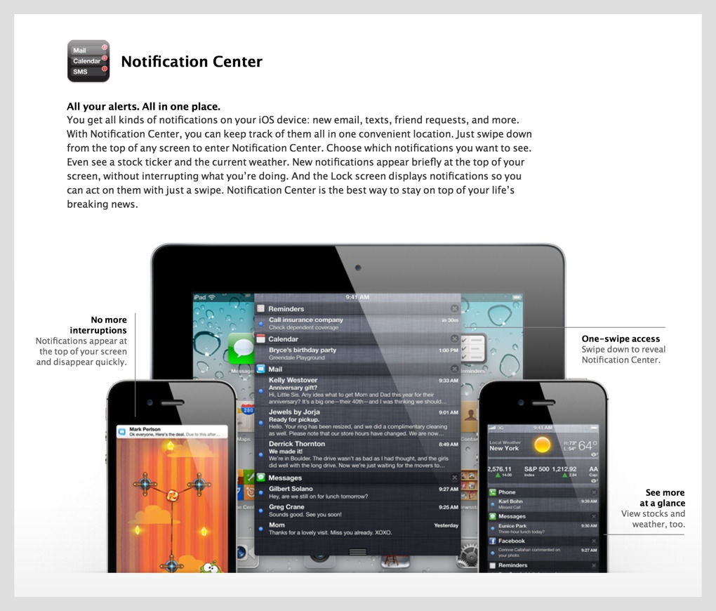 Notification Center