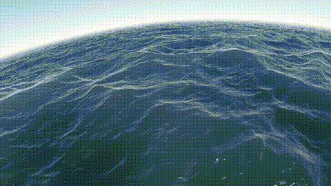 レイマーチで描く海