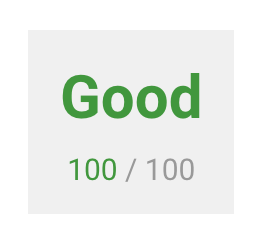 Good 100/100