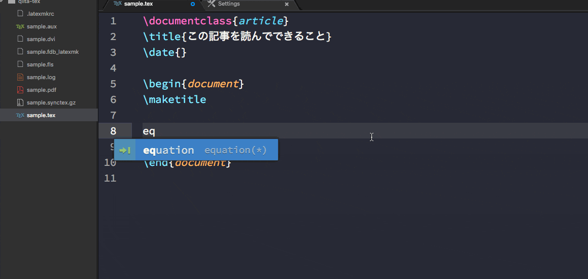 必見 Atomで作る快適な論文執筆tex環境 Mac 卒論 Latex Qiita 必見 Atomで作る快適な論文執筆tex環境 Mac 卒論 Latex Qiita