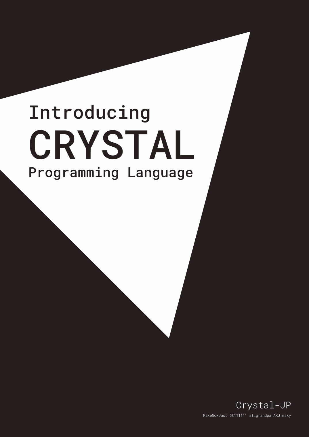 Introducing Crystal Programming Languageの表紙