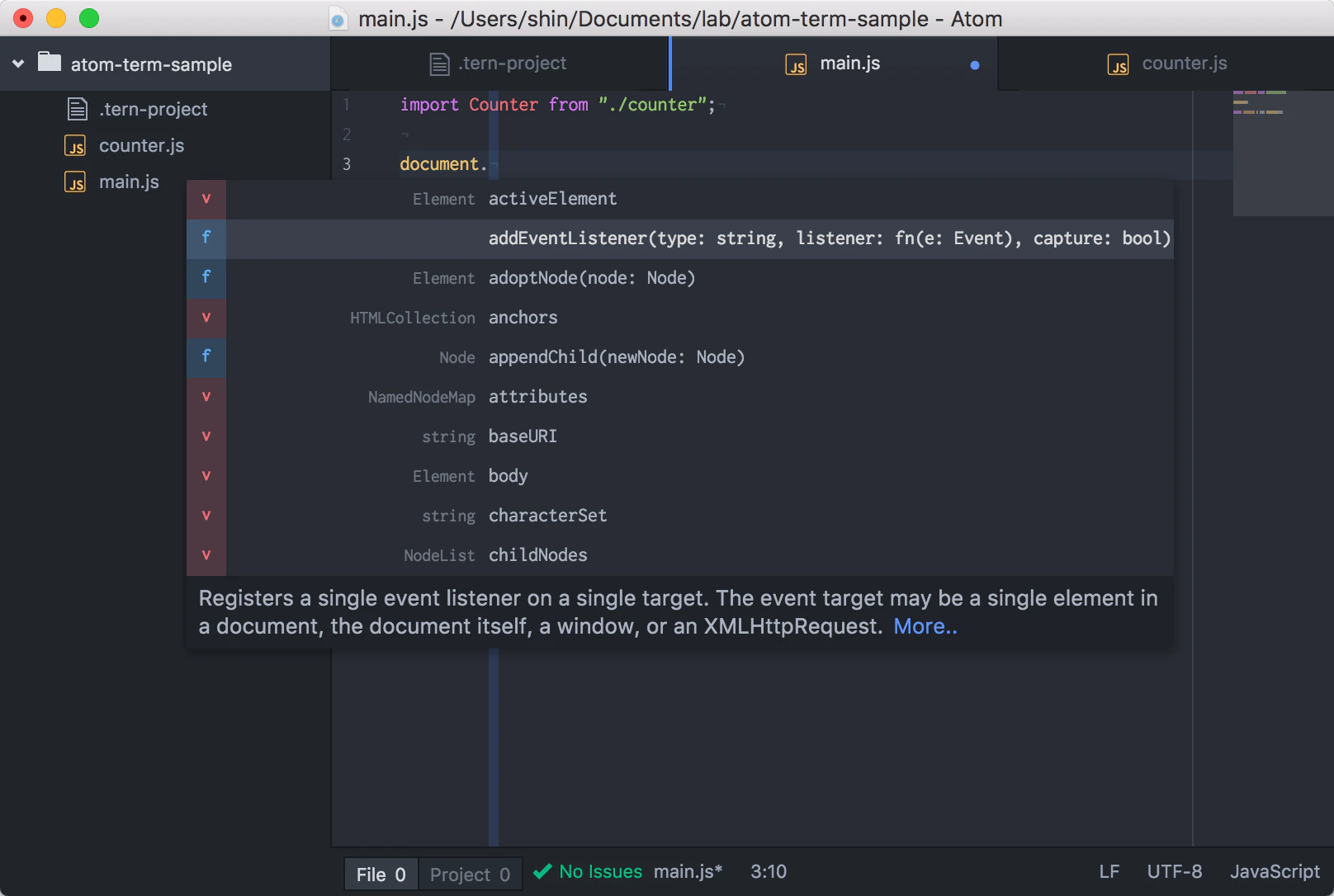 atom-ternjs