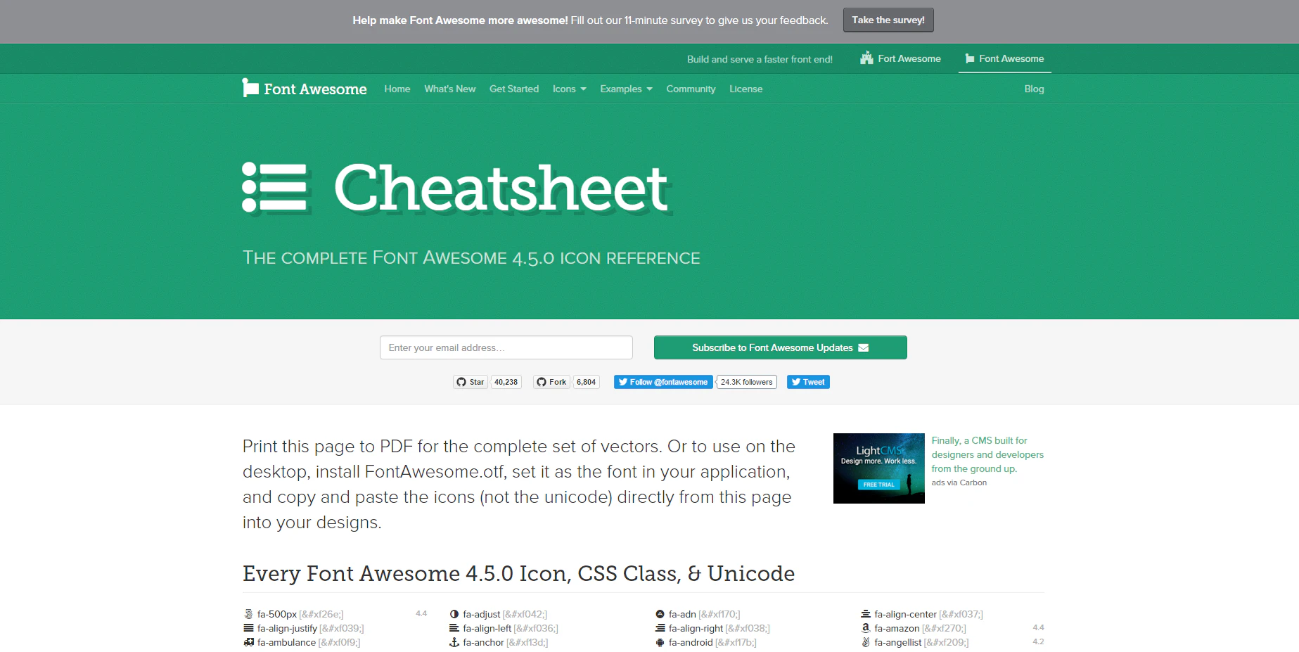 Cheatsheet
