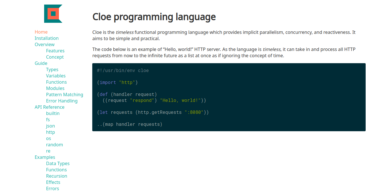 Cloe programming language.png