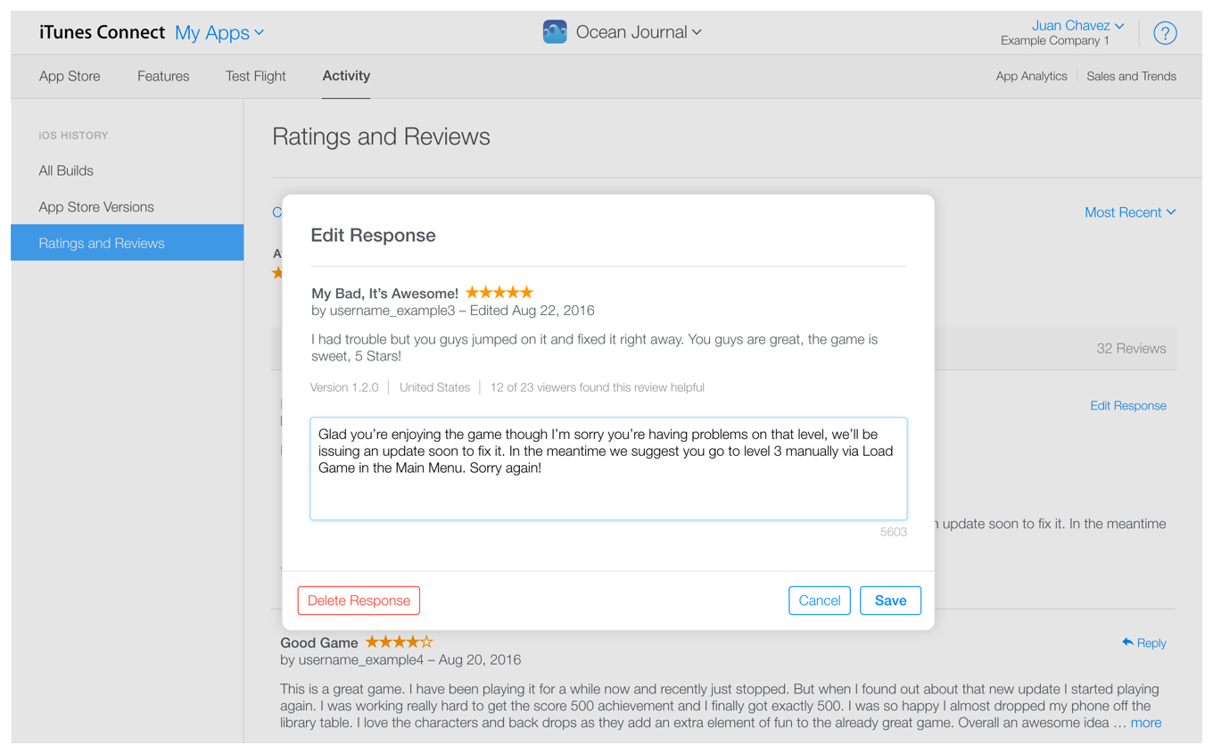 App Storeのユーザーレビューに返信できるようになったよ Qiita App Storeのユーザーレビューに返信できるようになったよ Qiita
