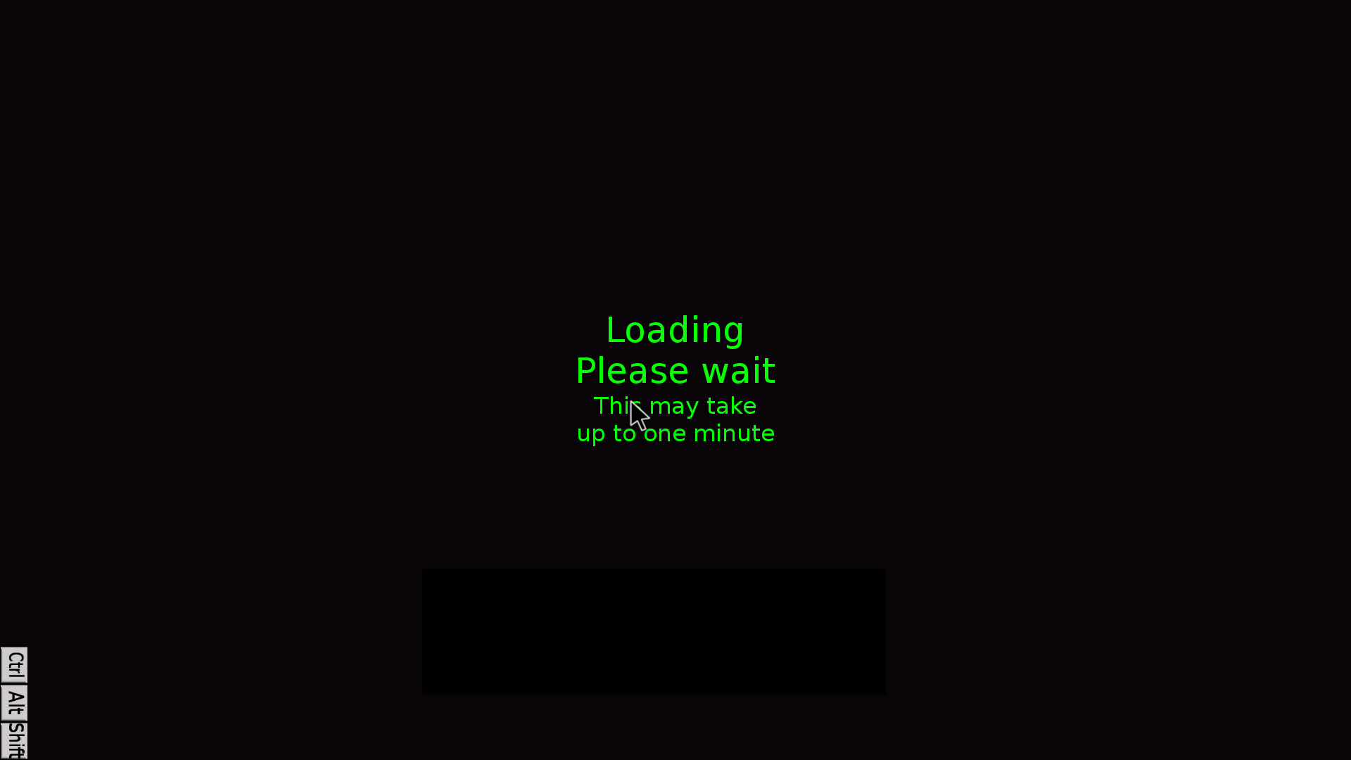 ("Loading Please wait...")