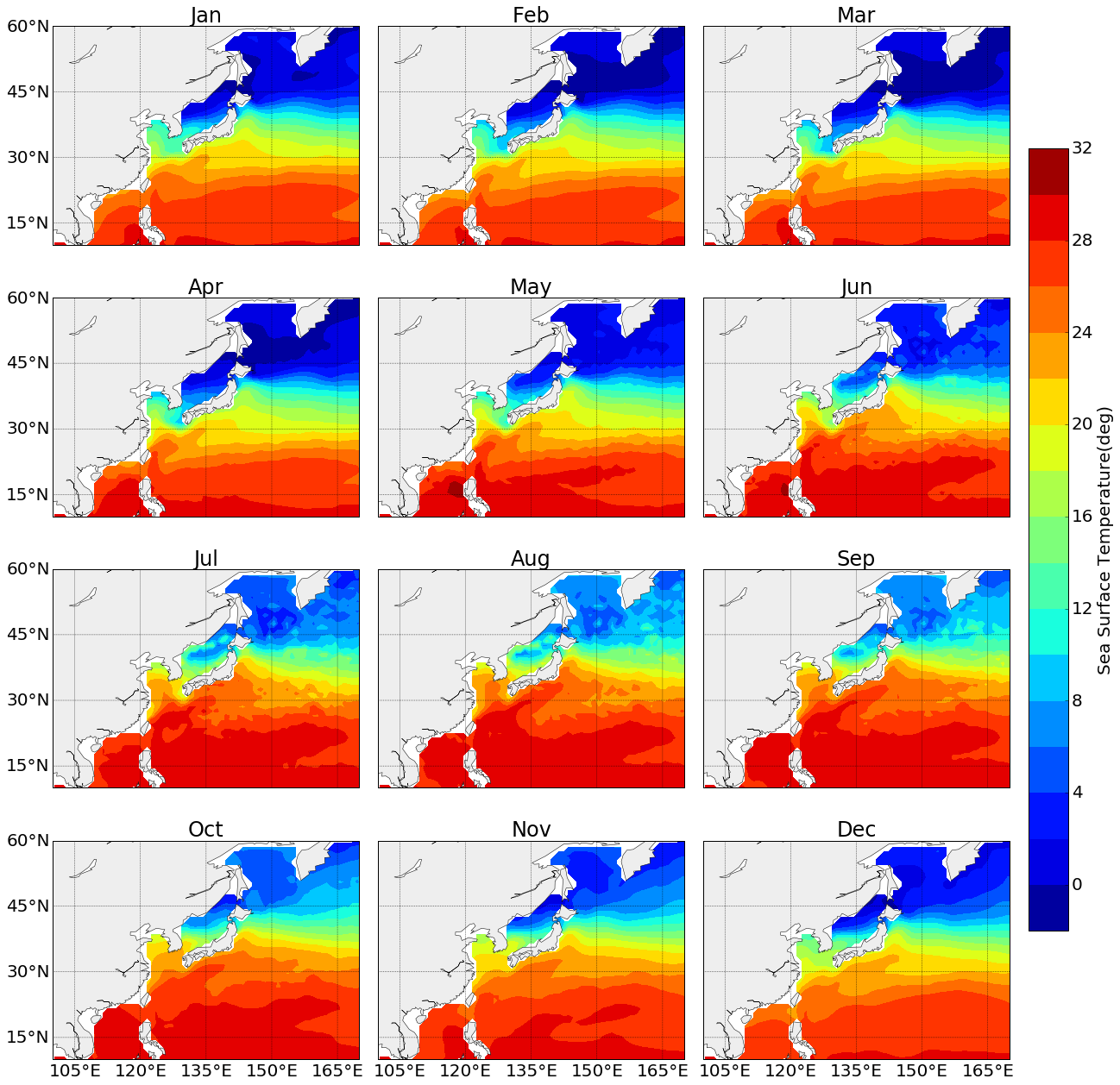 Pythonのmatplotlibで 複数の地図とデータを同時にプロット Qiita Pythonのmatplotlibで 複数の地図とデータを同時にプロット Qiita