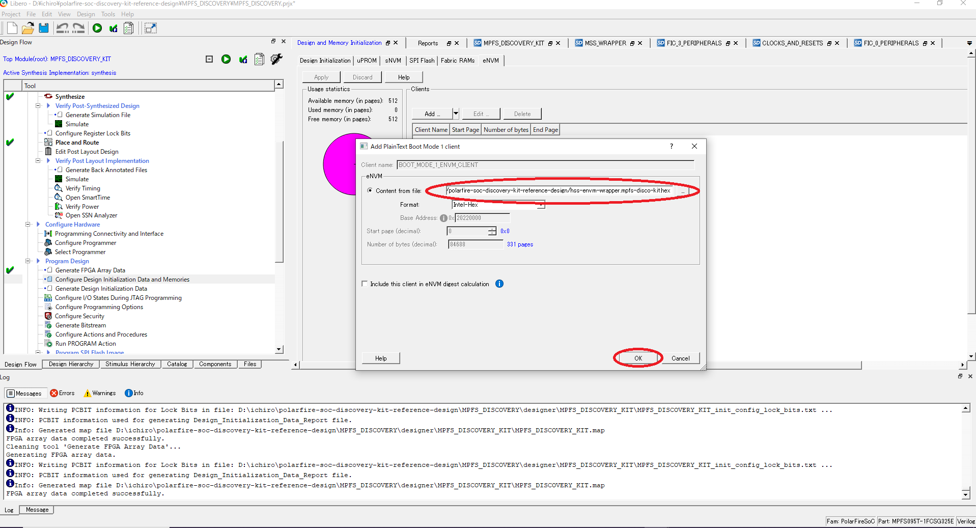 Fig.8 Libero-Project-Design-Initialization-Data-and-Memories-eNVM-Content-from-file