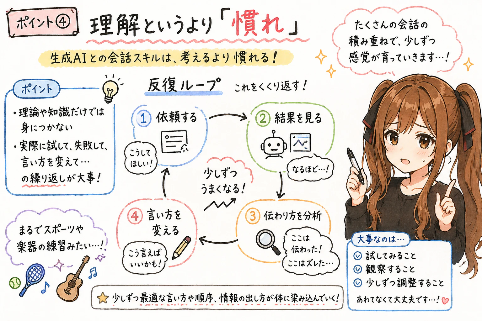 理解よりも慣れ
