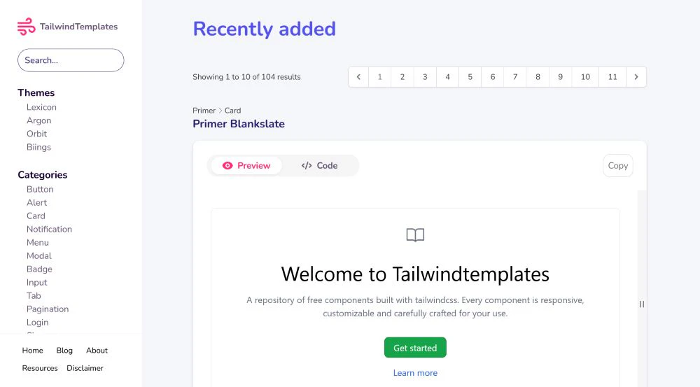 TailwindTemplates