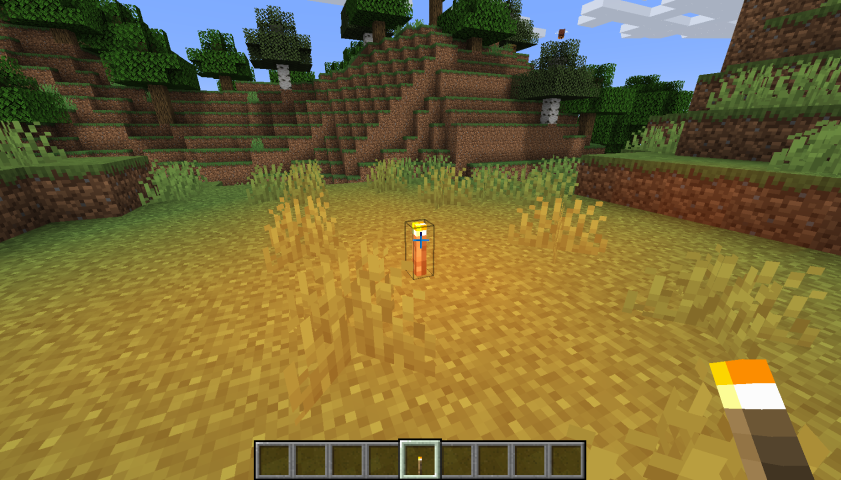 Minecraftで松明の光の色を変更してみよう Qiita Minecraftで松明の光の色を変更してみよう Qiita