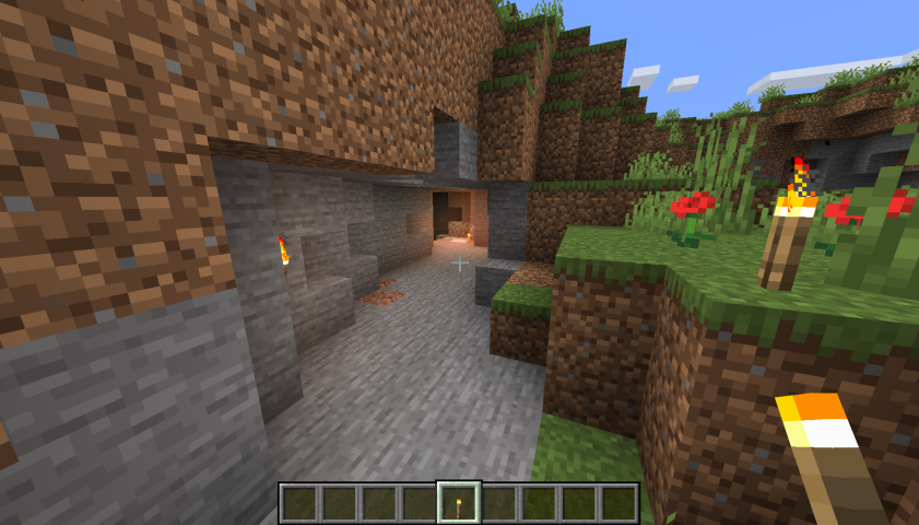 Minecraftで松明の光の色を変更してみよう Qiita Minecraftで松明の光の色を変更してみよう Qiita