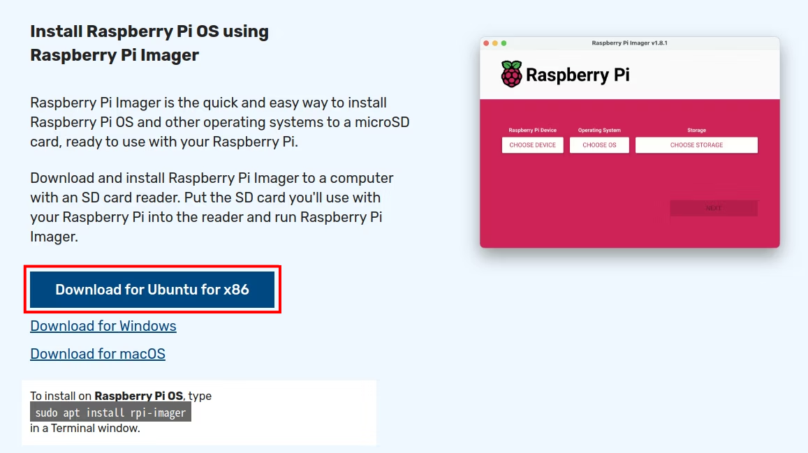 Download for Ubuntu for x86