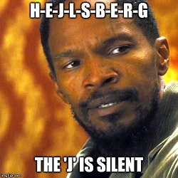 The J IS SILENT