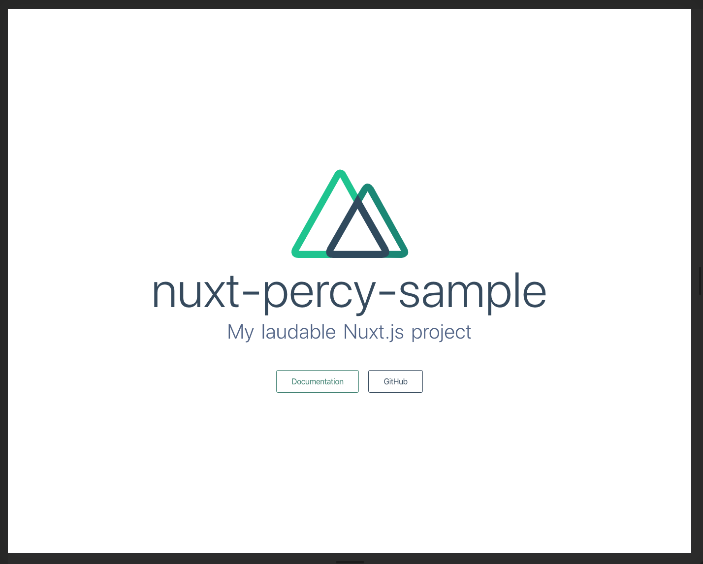 Nuxt.js Top page