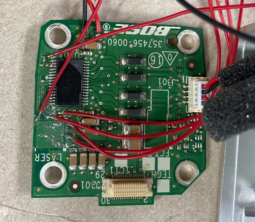 wired amp board