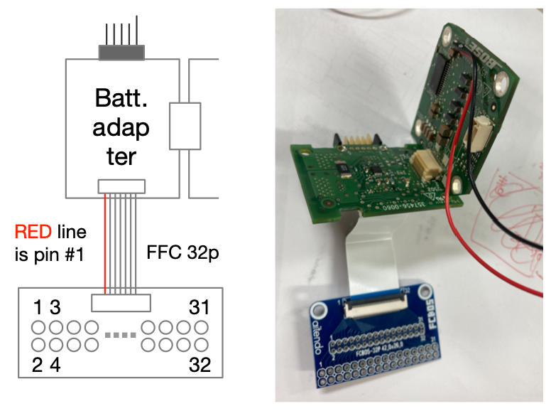 Battery connection board and breakout board