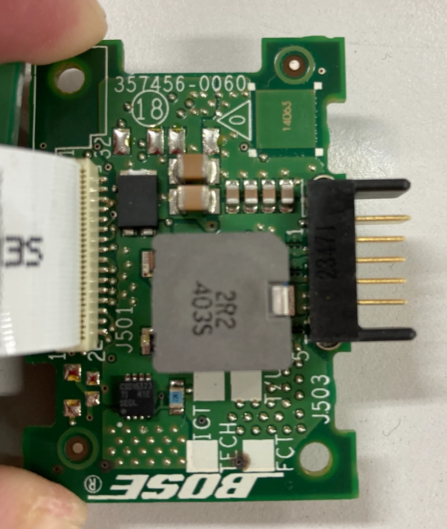 Battery connection board (rear)