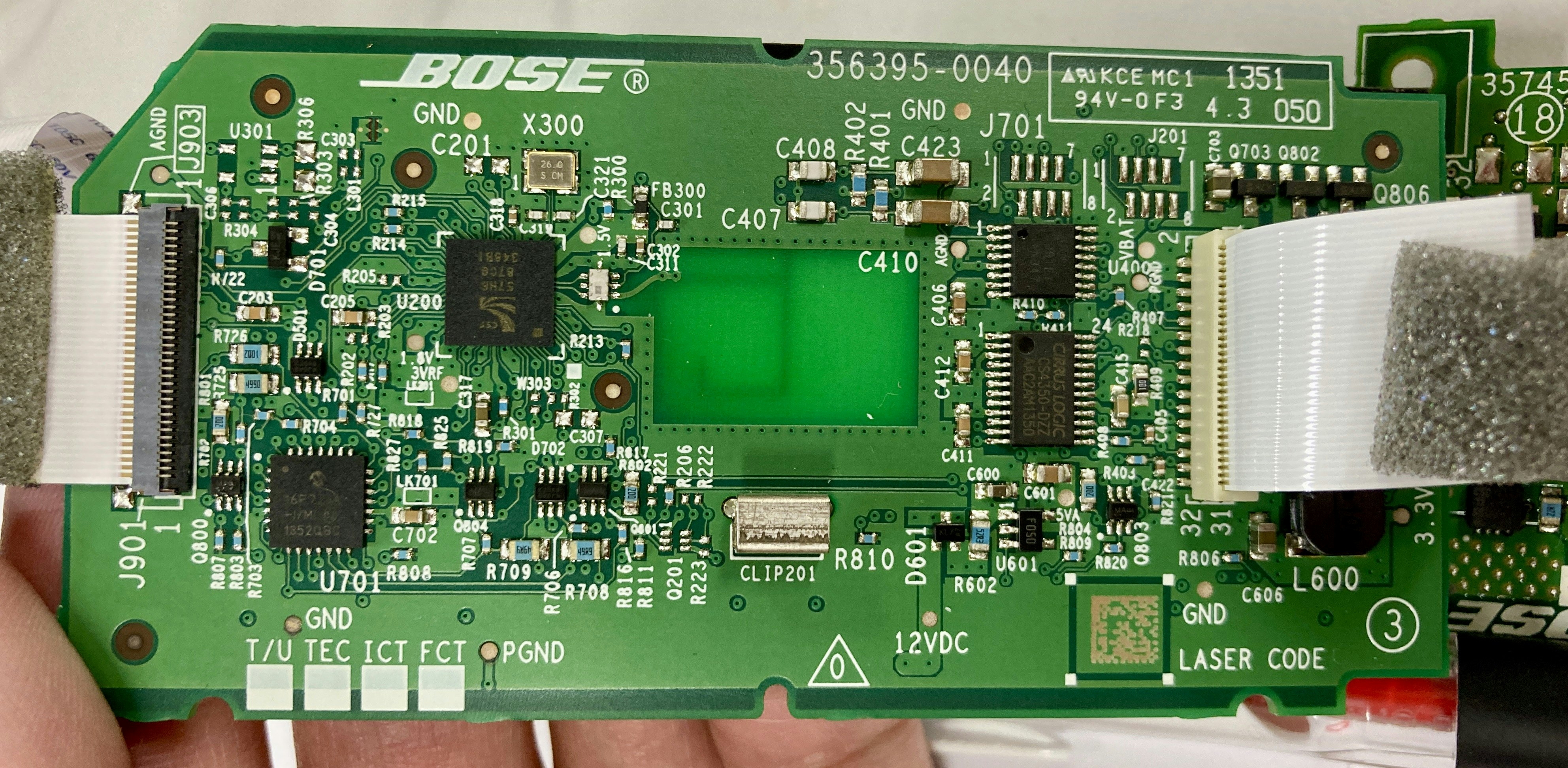Controller board front