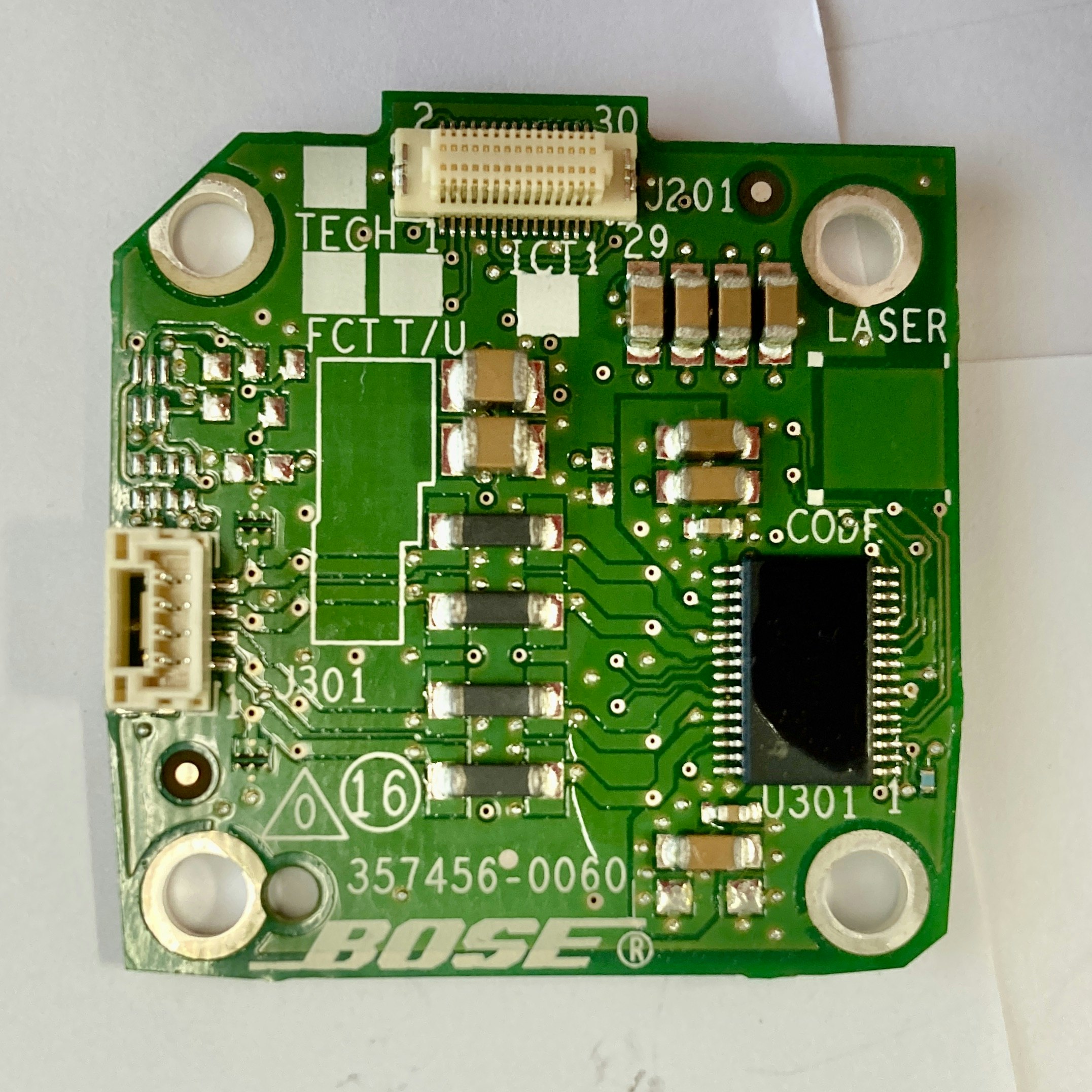 Amp board (front)