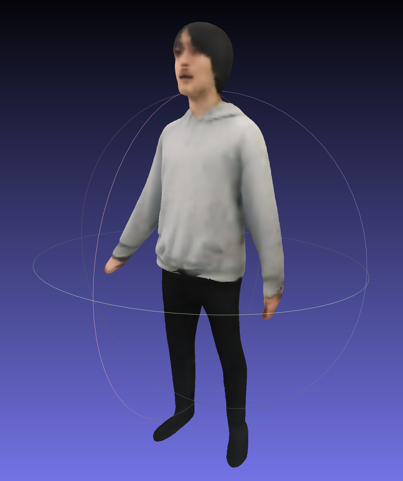 画像1枚から人物の3dモデルを生成するpifuを使ってみた Qiita 画像1枚から人物の3dモデルを生成するpifuを使ってみた Qiita