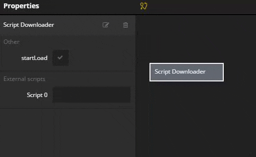 Script Downloaderの操作