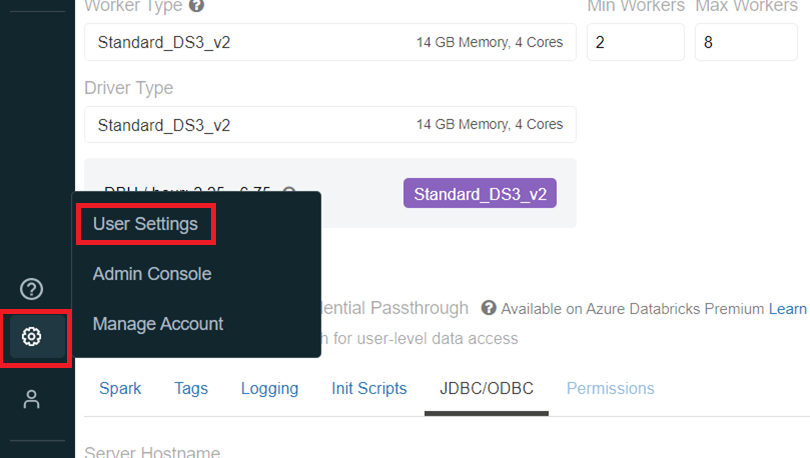 Databricks_User Settings.png