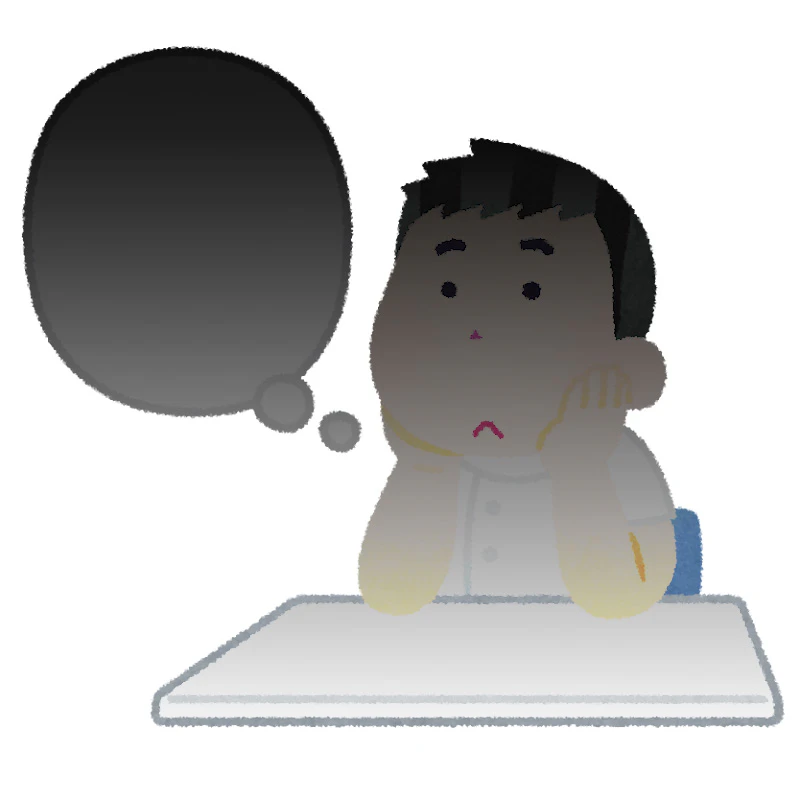 黒色に染まる人