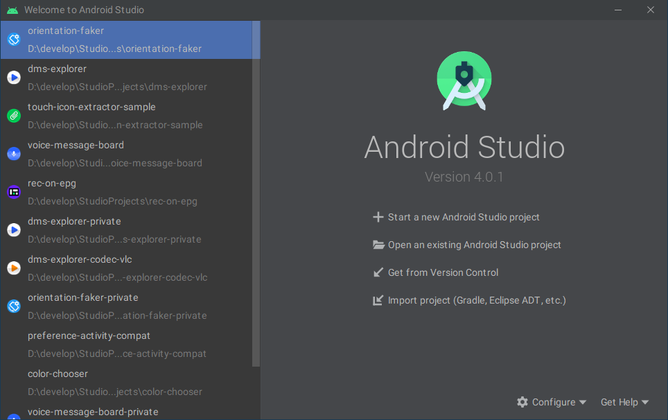 Intellij Android Studioのプロジェクトにプロジェクトアイコンを設定しよう Qiita