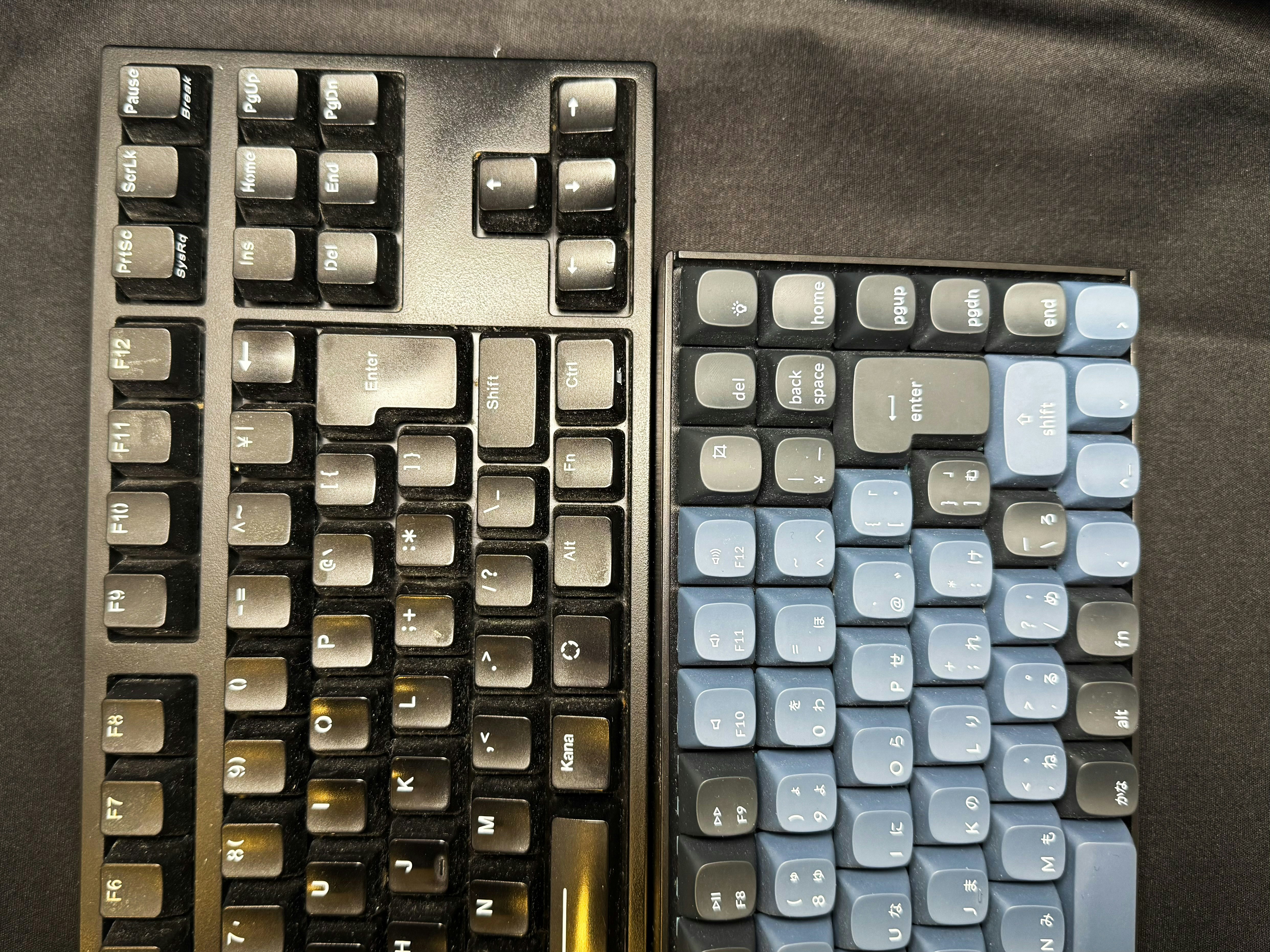 ProgresTouch RETRO TKLとの比較