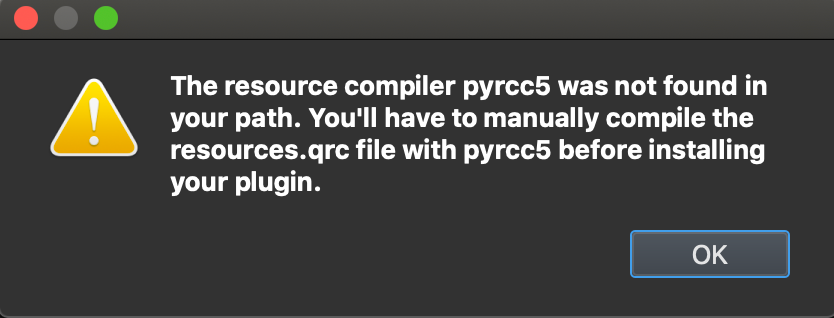 pyrcc5 error